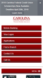 Mobile Screenshot of carolinafcu.org